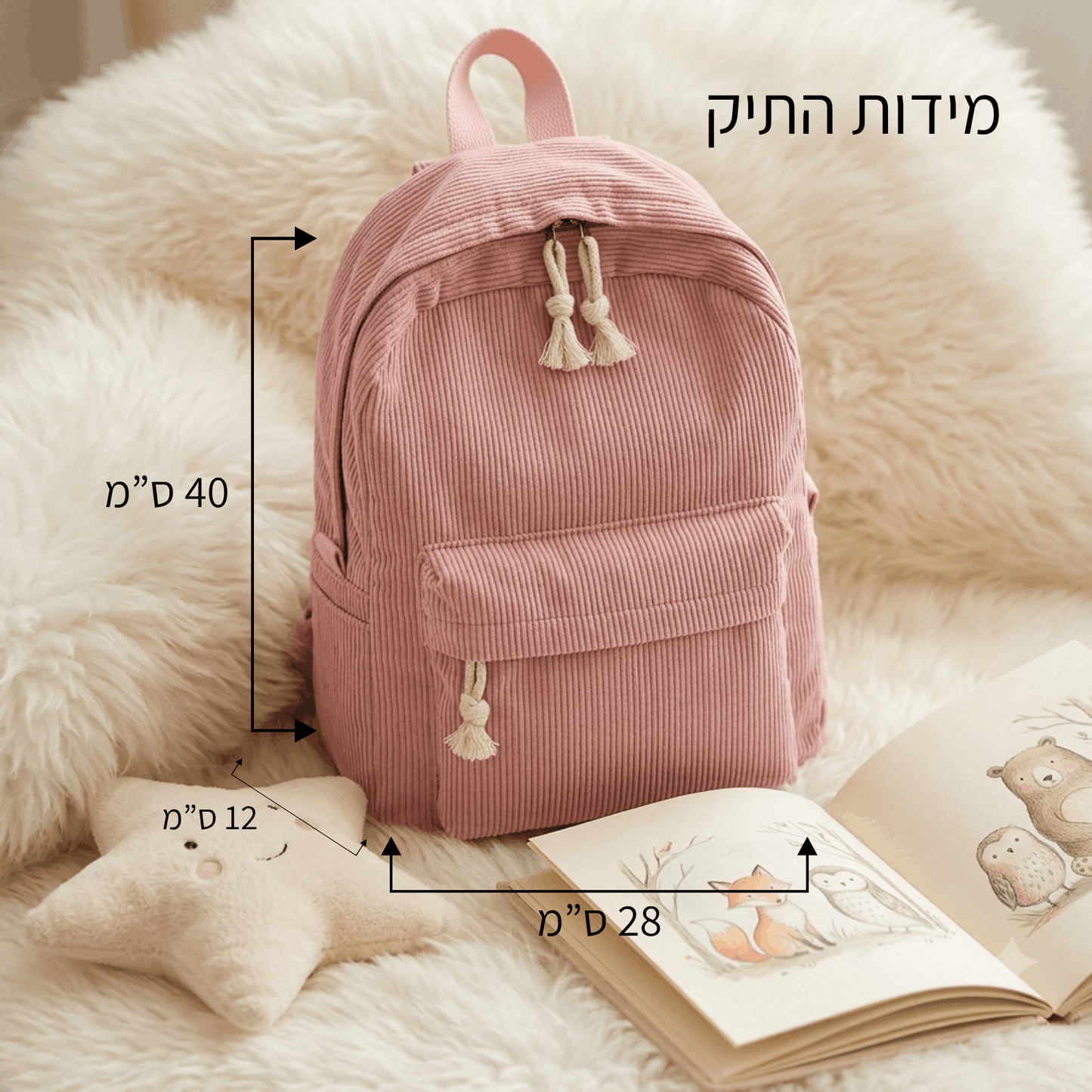 תיק גן סרוג בהזמנה אישית